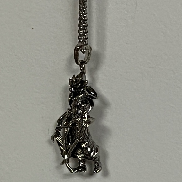 Dragonball Z Vegeta Double Sword Charm Pendant Necklace Goku - Picture 7 of 9